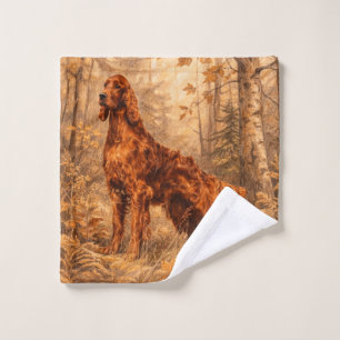 Irish Red Setter, Irish Setter Bath Towel Set