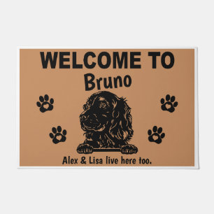 Irish Red Setter Personalized Door Mat Doormat 