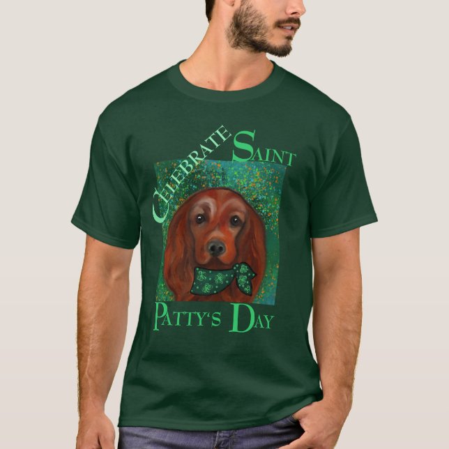 Irish Red Setter     T-Shirt (Front)