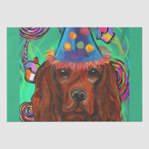 Irish Red Setter Tissue Paper