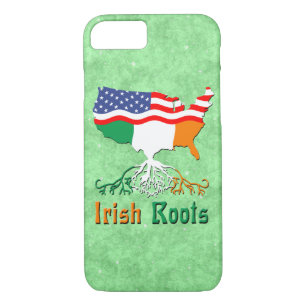 Irish Roots, American Map iPhone Case