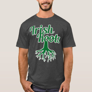 Irish Roots Ancestry Genealogy Ireland Premium T-Shirt