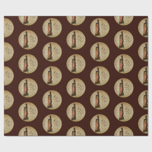 Irish Rose Harp Wrapping Paper