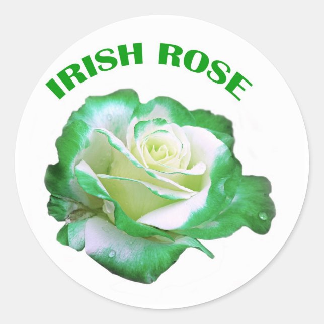 Irish Rose sticker (Front)