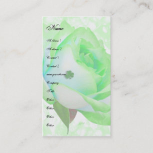 Irish Rose template Business Card