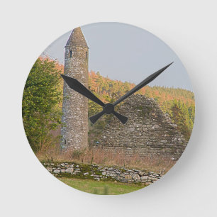 Irish Round Towers over 1,000 years old Clock