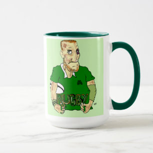 irish rugby mug