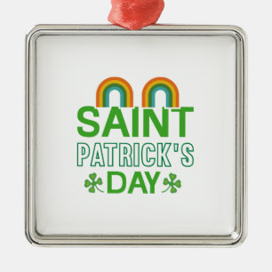 Irish Saint Patrick S Day Metal Ornament