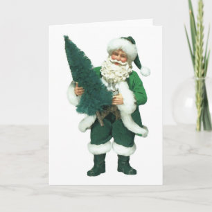 Irish Santa Holiday Card