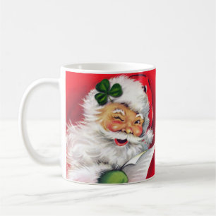 Irish Santa, Irish Christmas, Ireland Mug, Coffee Mug