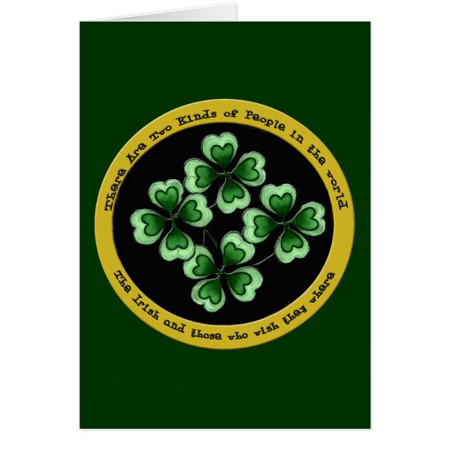 Irish Saying (Front)