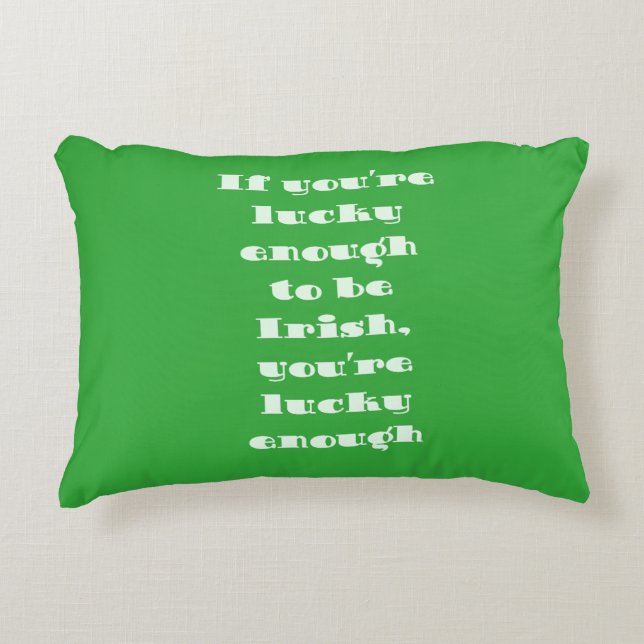 Irish Sayings Pillow (Front)