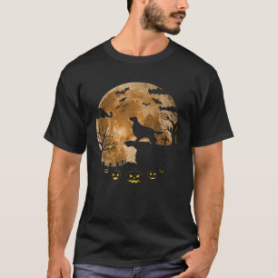 Irish Setter And Moon Halloween Costume Pumpkin Do T-Shirt
