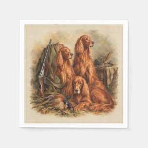 Irish Setter ,Art Napkin