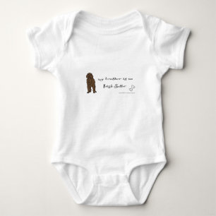 irish setter baby bodysuit