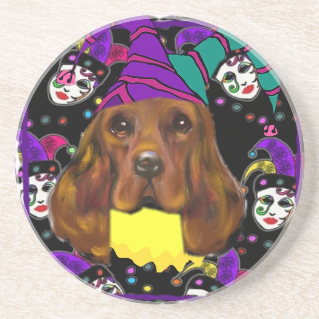 IRISH SETTER COASTER (Front)