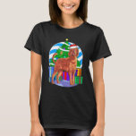Irish Setter Cute Santa Christmas Tree Decor T-Shirt<br><div class="desc">Irish Setter Cute Santa Christmas Tree Decor</div>