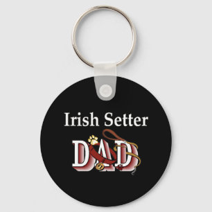 irish setter dad Keychain
