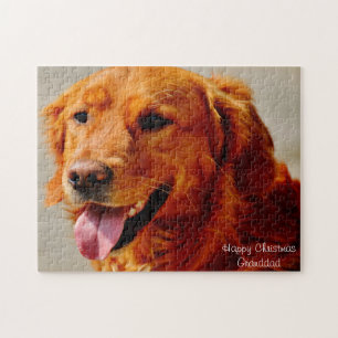 Irish Setter Dog. Jigsaw Puzzle