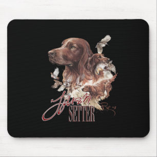 Irish Setter Dog Lovers Mouse Pad