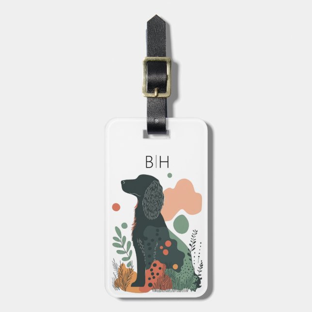 Irish Setter Dog Luggage Tag (Front Vertical)