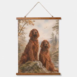 Irish Setter Hanging Tapestry