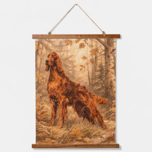 Irish  Setter,  Hanging Tapestry