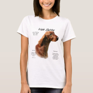 Irish Setter History Design T-Shirt