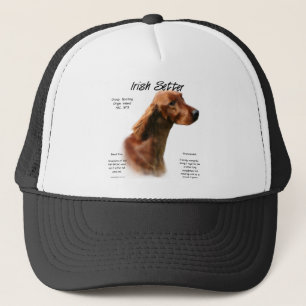 Irish Setter History Design Trucker Hat