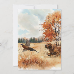 Irish Setter Invitation