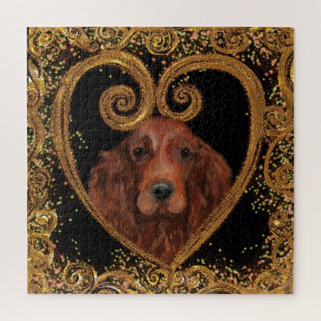  IRISH SETTER JIGSAW PUZZLE (Vertical)