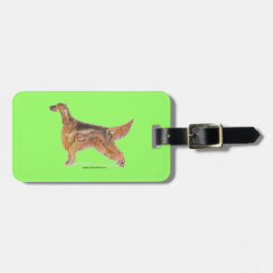 Irish Setter Luggage Tag