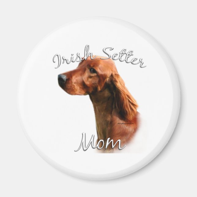 Irish Setter Mum 2 Magnet (Front)