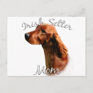 Irish Setter Mum 2 Postcard