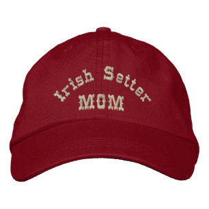 Irish Setter Mum Gifts Embroidered Hat
