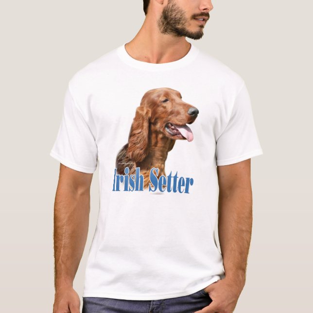 Irish Setter Name T-Shirt (Front)
