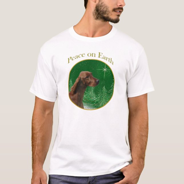 Irish Setter Peace T-Shirt (Front)