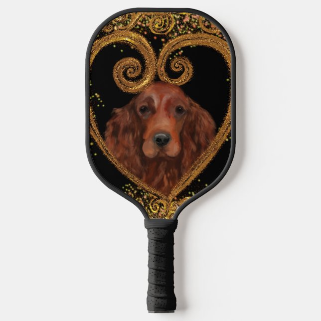 IRISH SETTER PICKLEBALL PADDLE (Front)