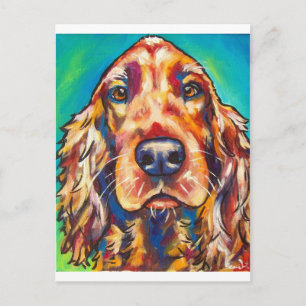 Irish Setter Postcard