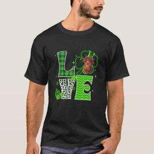 Irish Setter Shamrock Lucky Clover Irish St Patric T-Shirt
