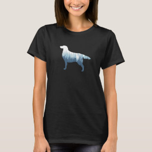 Irish Setter Silhouette Dog Outdoor Nature T-Shirt