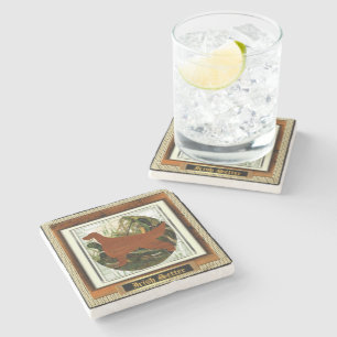 Irish Setter Sporting Group Gifts Stone Coaster