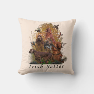 Irish Setter Tapestry T-Shirt Keychain Button Squ Cushion