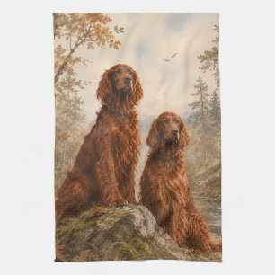 Irish Setter Tea Towel