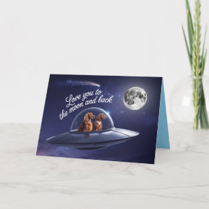 Irish Setter Valentine Card