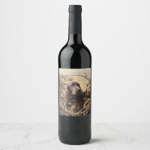 Irish Setter Wine Label