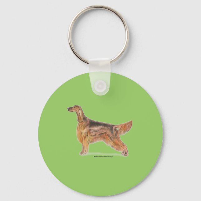 Irish Setters Key Ring (Front)
