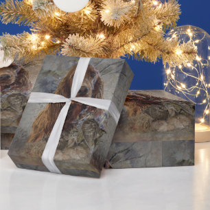  Irish Setters with Woodcock  - Passion Hunt Wrapping Paper