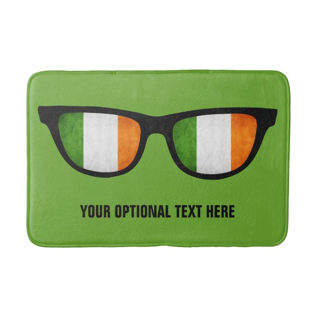 Irish Shades custom bath mats (Front)