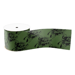 Irish Shamrock Bouquet St. Patrick's Day Ribbon Grosgrain Ribbon